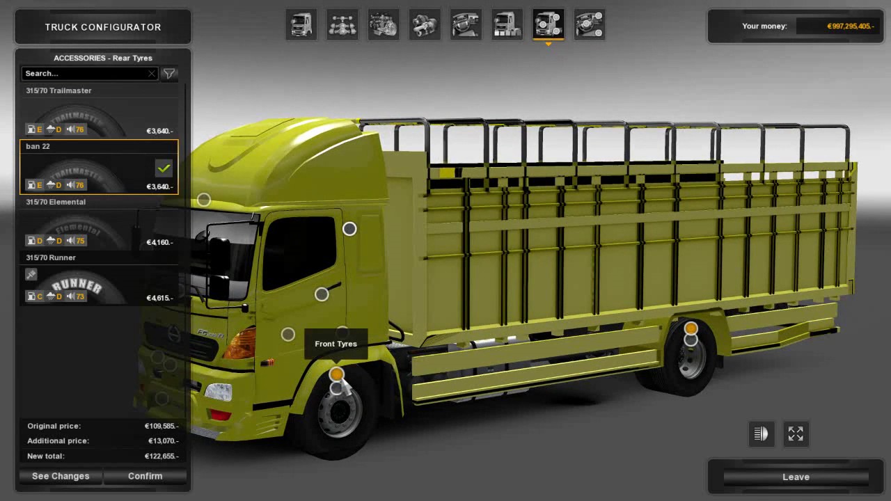 EURO TRUCK SIMULATOR 2 | Preview Hino Truck Series v.1.1 free