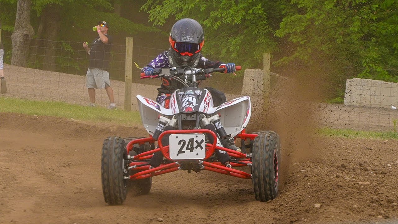 Aidan Case WIDE OPEN on his JC Mod at Ironman Raceway!