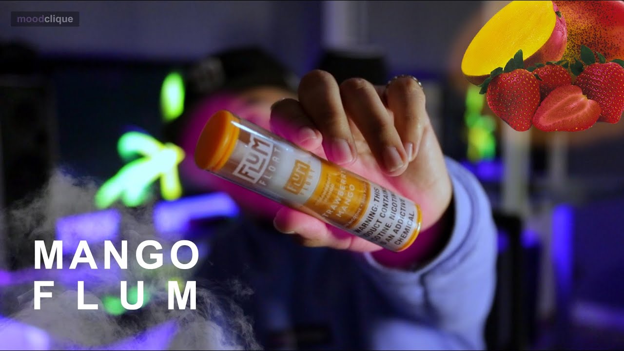 New FLUM FLOAT vape Strawberry Mango Review & Reaction