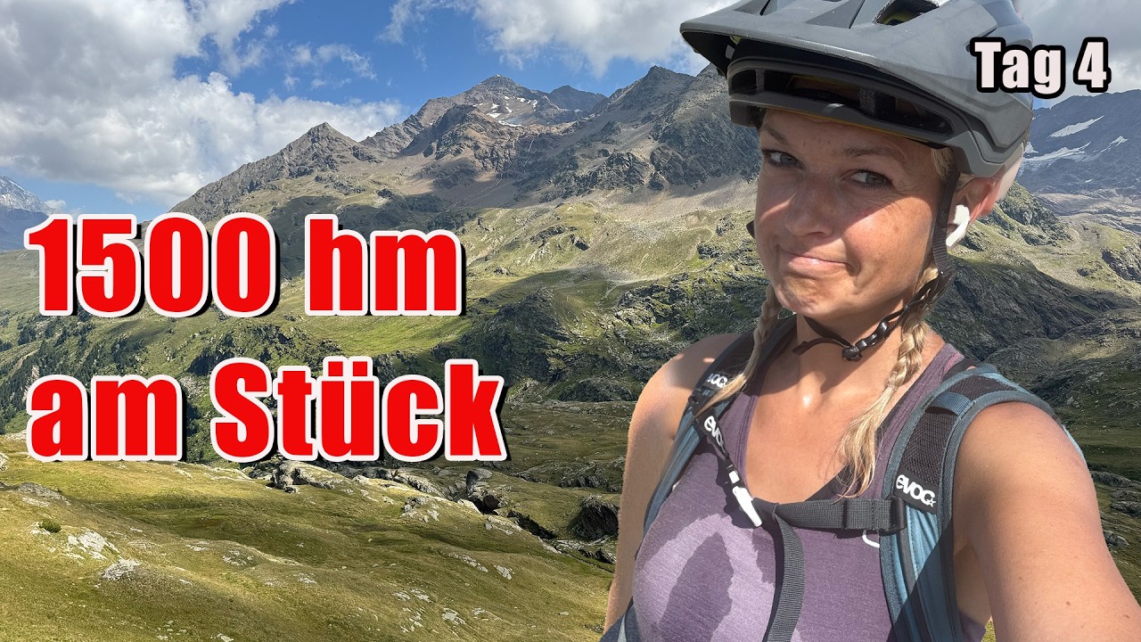1500 Höhenmeter am Stück – mein härtester Pass beim Alpencross! 88k 2.200 hm
