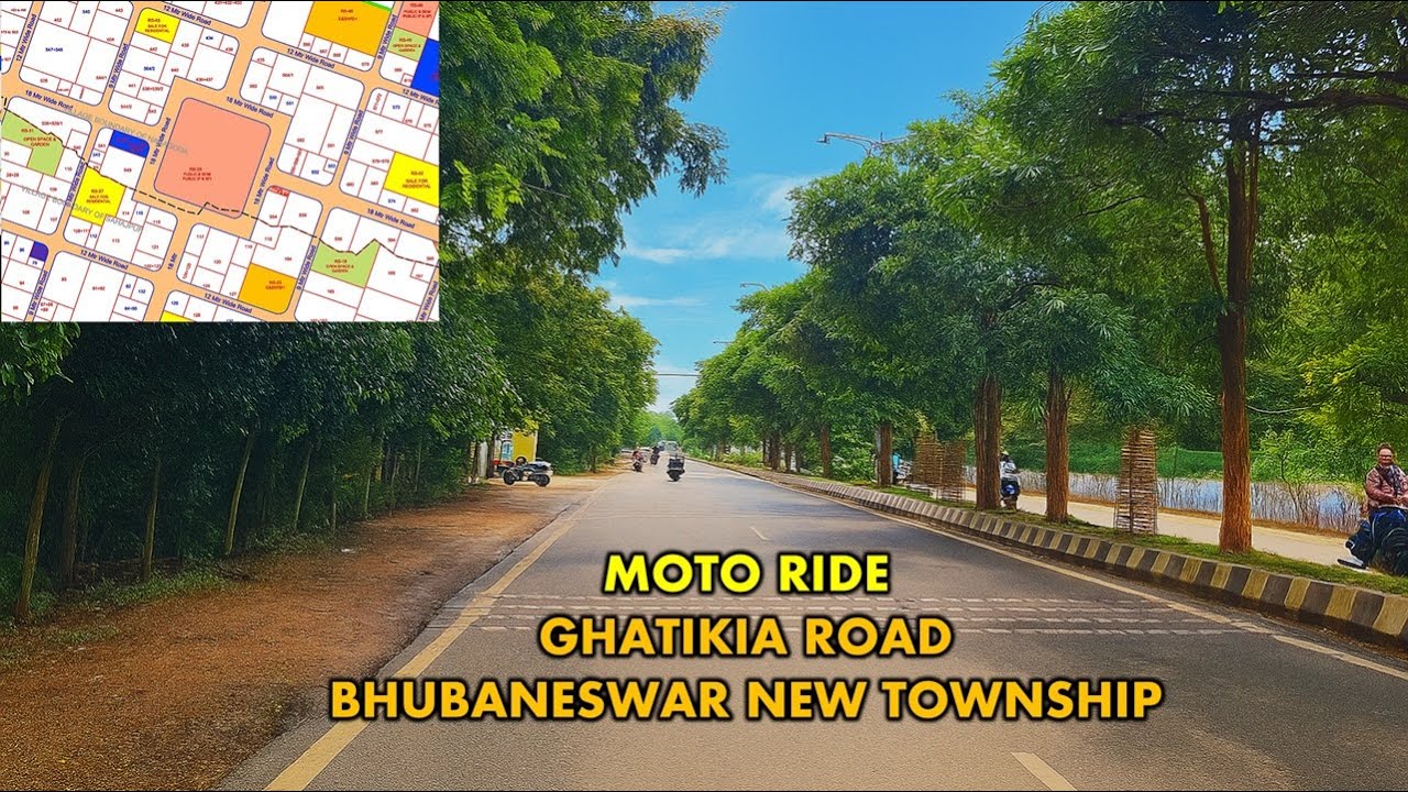 Bhubaneswar New Township | Ghatikia Main Road Moto Ride | 2025 City Expansion Tour