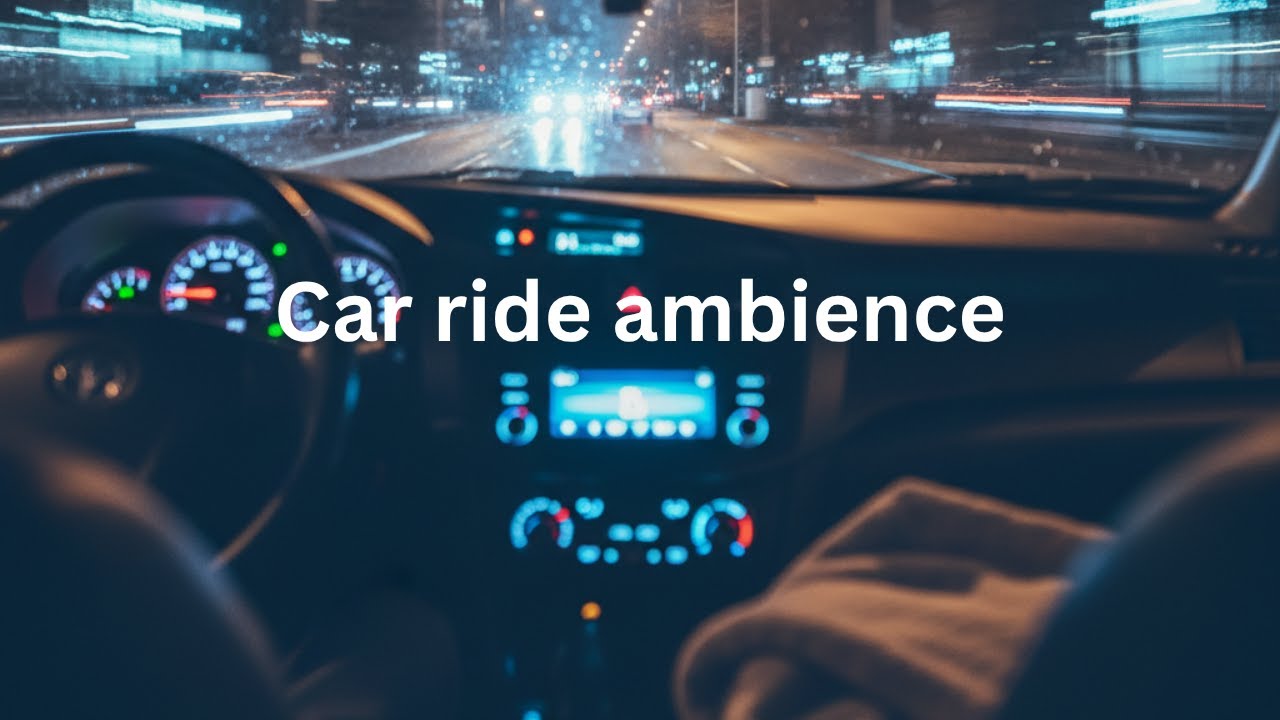 Long Car Ride Sound for Babies | Calming White Noise