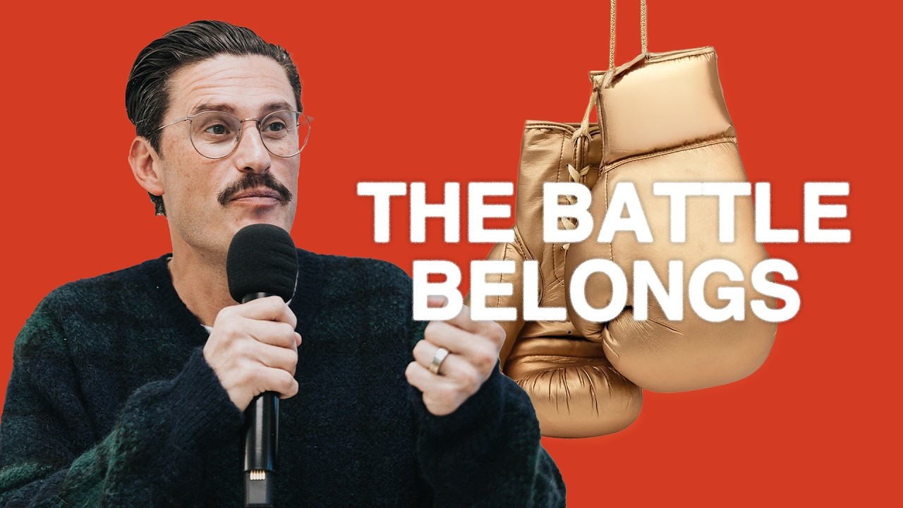 WHAT ARE YOU LIVING FOR?: The Battle Belongs | Fighting the Good Fight | Chad Veach