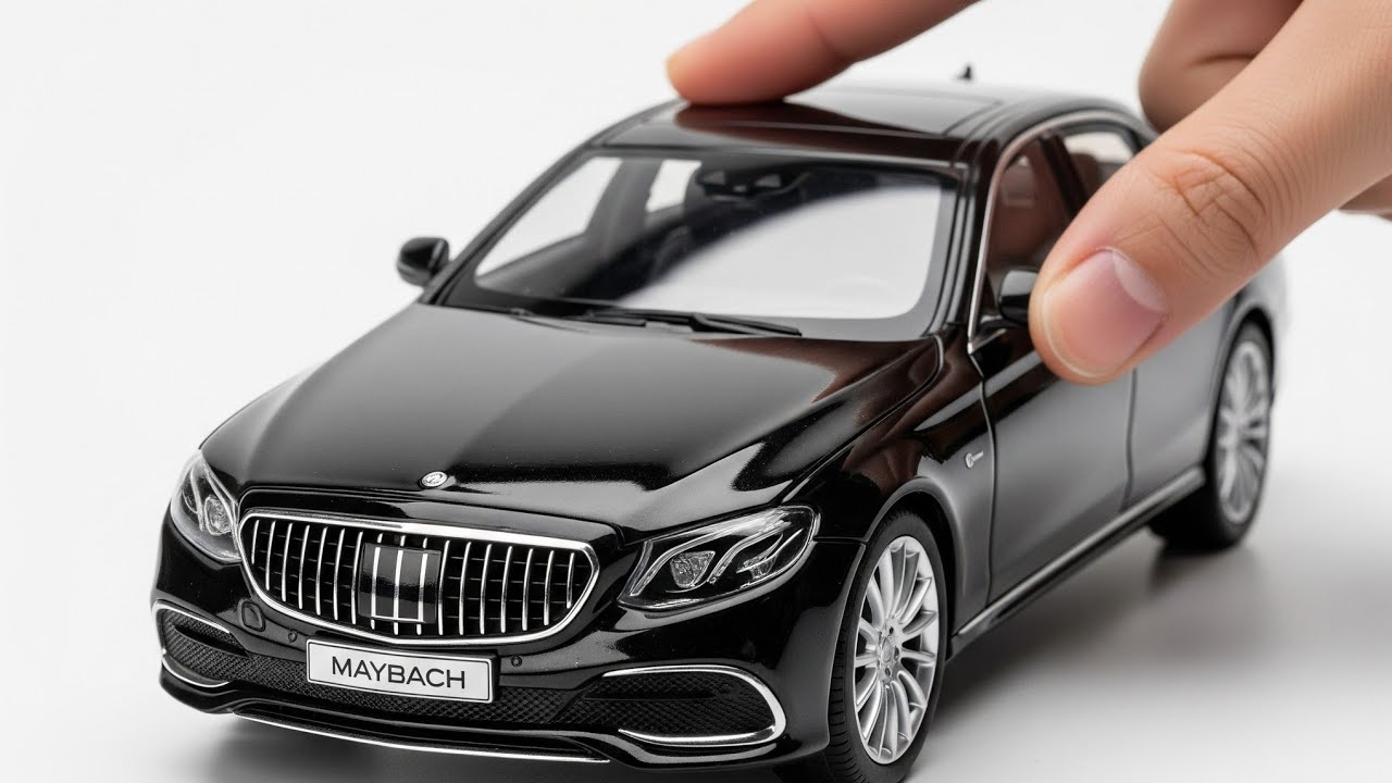 Unboxing of Mercedes-Benz E-CLASS  maybach :24 Scale Diecast Model Car
