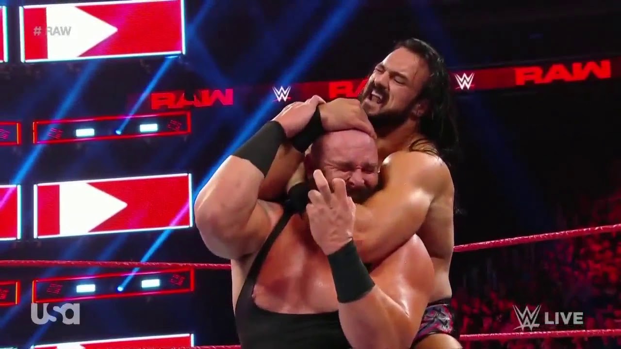 drew mcintyre vs braun strowman full match