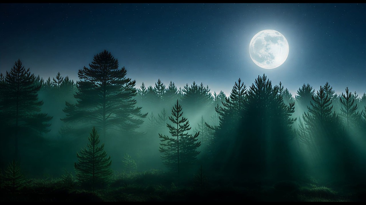 Deep Sleep in the Foggy Forest 🌙 Lofi Hip Hop Mix for Insomnia & Stress Relief