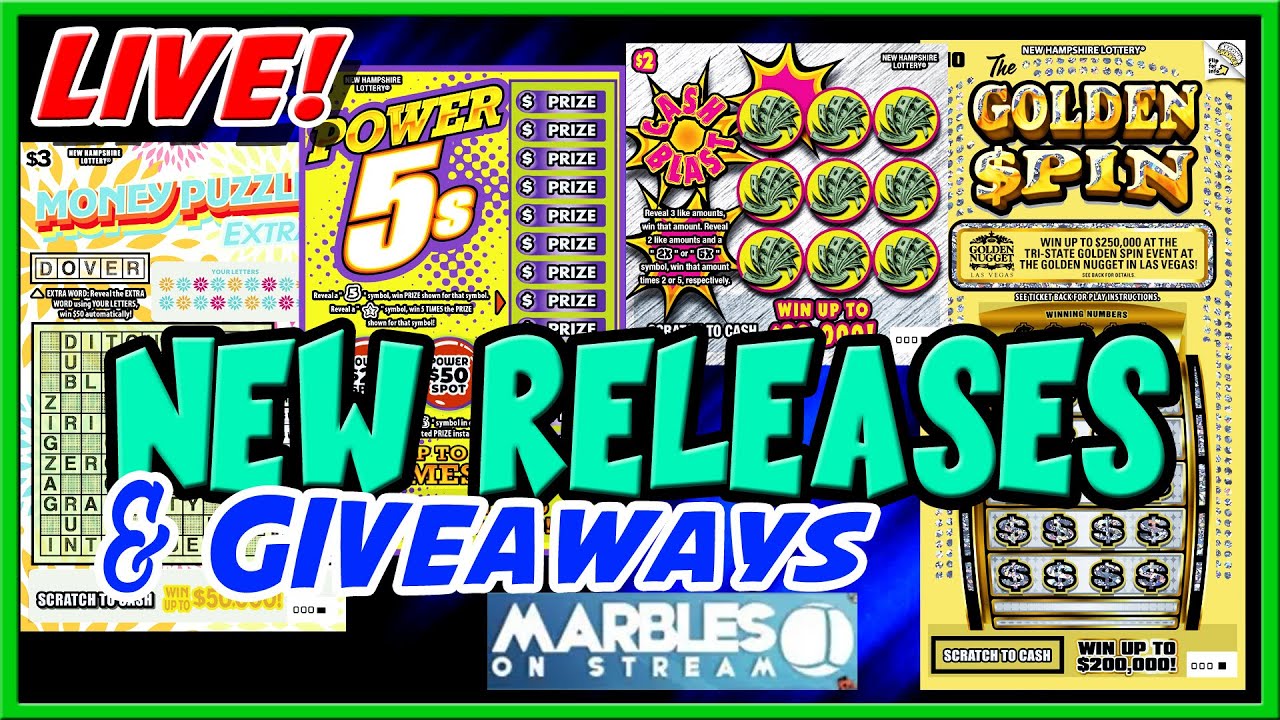 Reveal of NH New Release Lottery Tickets  🌭🍀💥 Marbles on Stream GIVEAWAYS  🎮😎🎯 !donate !join !coin
