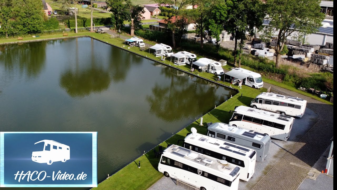 Interessanter Stellplatz - DE Lido Leopoldsburg - Belgien - kleiner See - Restaurant - Radtouren