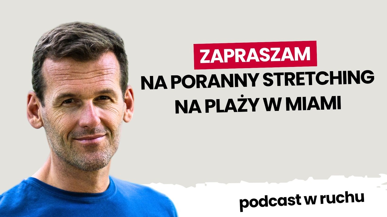 Zapraszam na poranny stretching na plaży w Miami | Mateusz Kusznierewicz