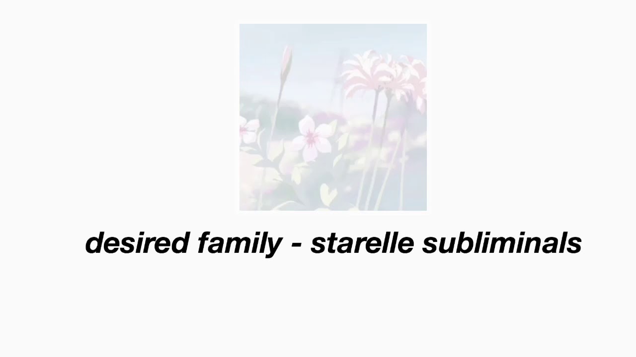 desired family subliminal ༄ (powerful, layered)