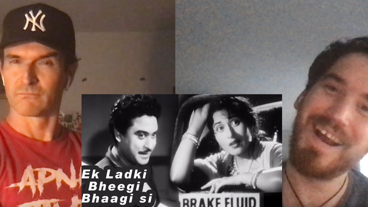 Ek Ladki Bhigi Bhagi Si REACTION!! | Chalti Ka Naam Gaadi| Kishore Kumar