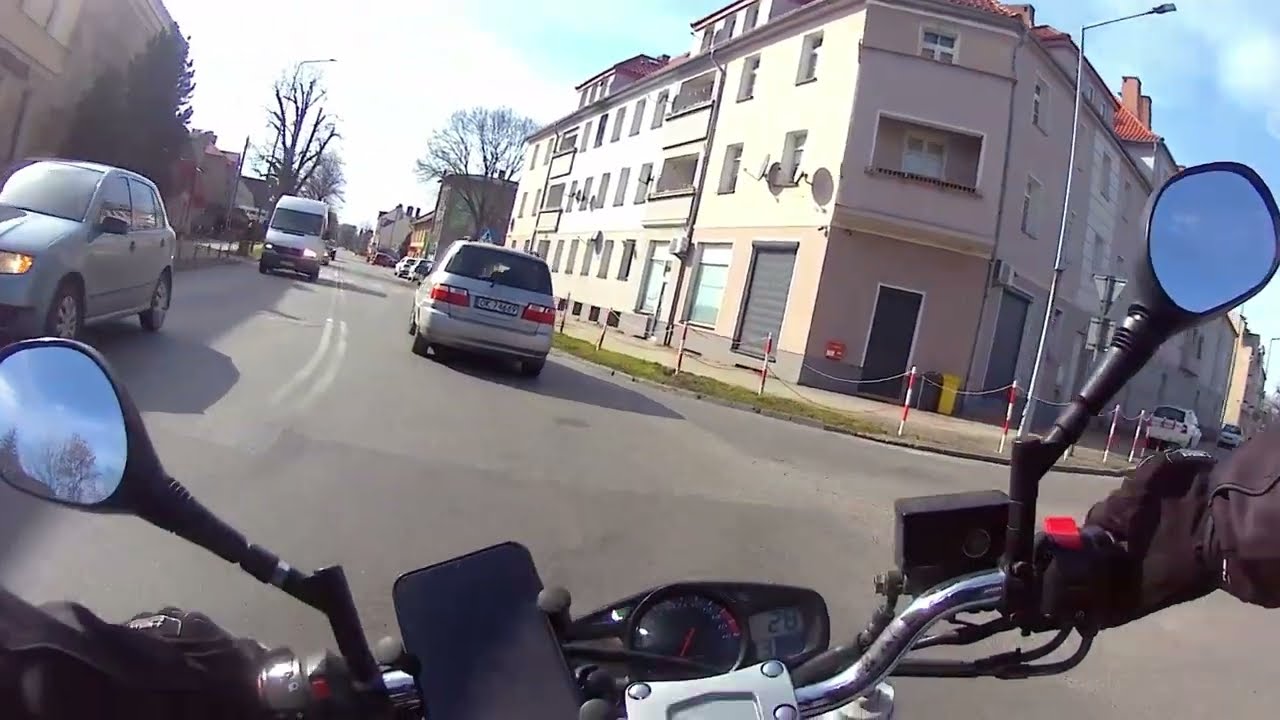 Suzuki GSR600 - Przejazd przez Kędzierzyn-Koźle