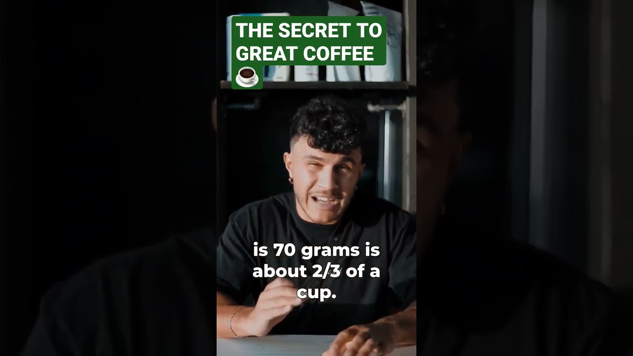 The Secret To Better Coffee #coffee #coffeeshop #homebarista #coffeescience