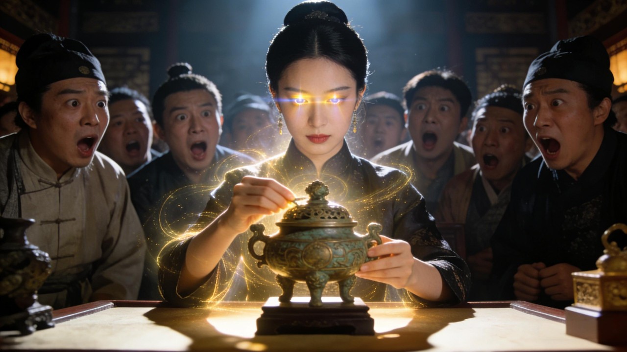 A part-time girl gets Golden Perspective Eyes to see through antiques and tell real from fake!