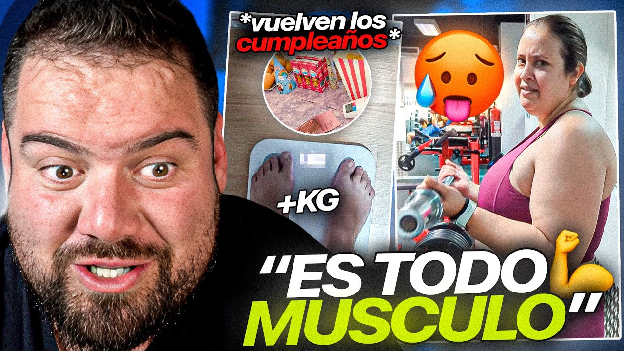 LA DIETA DE RECORTE SUBE DE PESO Y DICE QUE ES M&Uacute;SCULO 