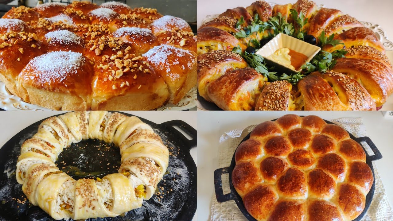 من نفس العجين👌 حضرت فطيرة مالحة بشكل جديد وشهدة بحشوة عجيبة ومختالفةعجين خرافي