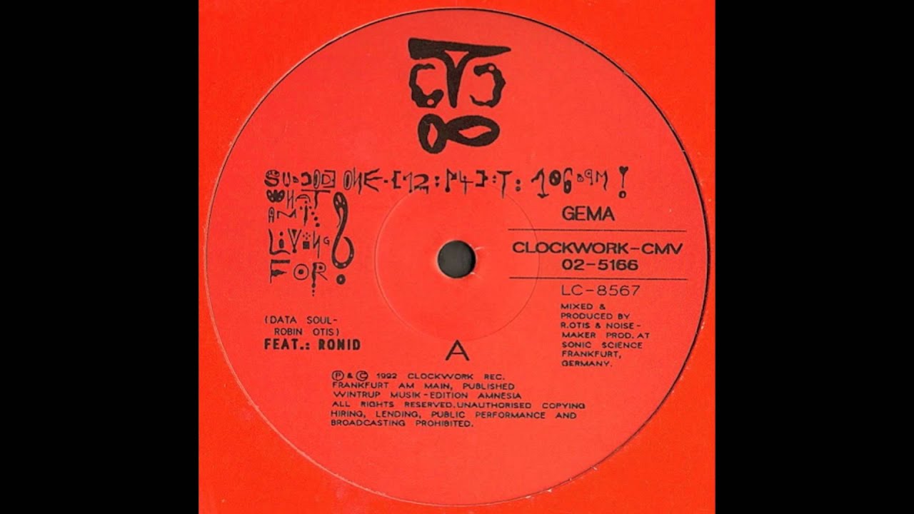 Data Soul -- What Am I Living For (1992)