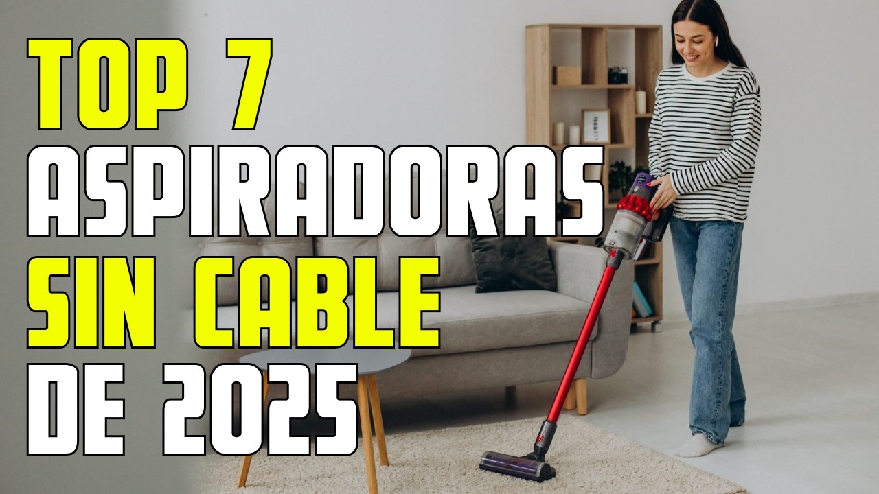 😲 MEJORES Aspiradoras Sin Cable CALIDAD PRECIO de Amazon [2025] Aspiradoras Escoba para Casa / Hogar