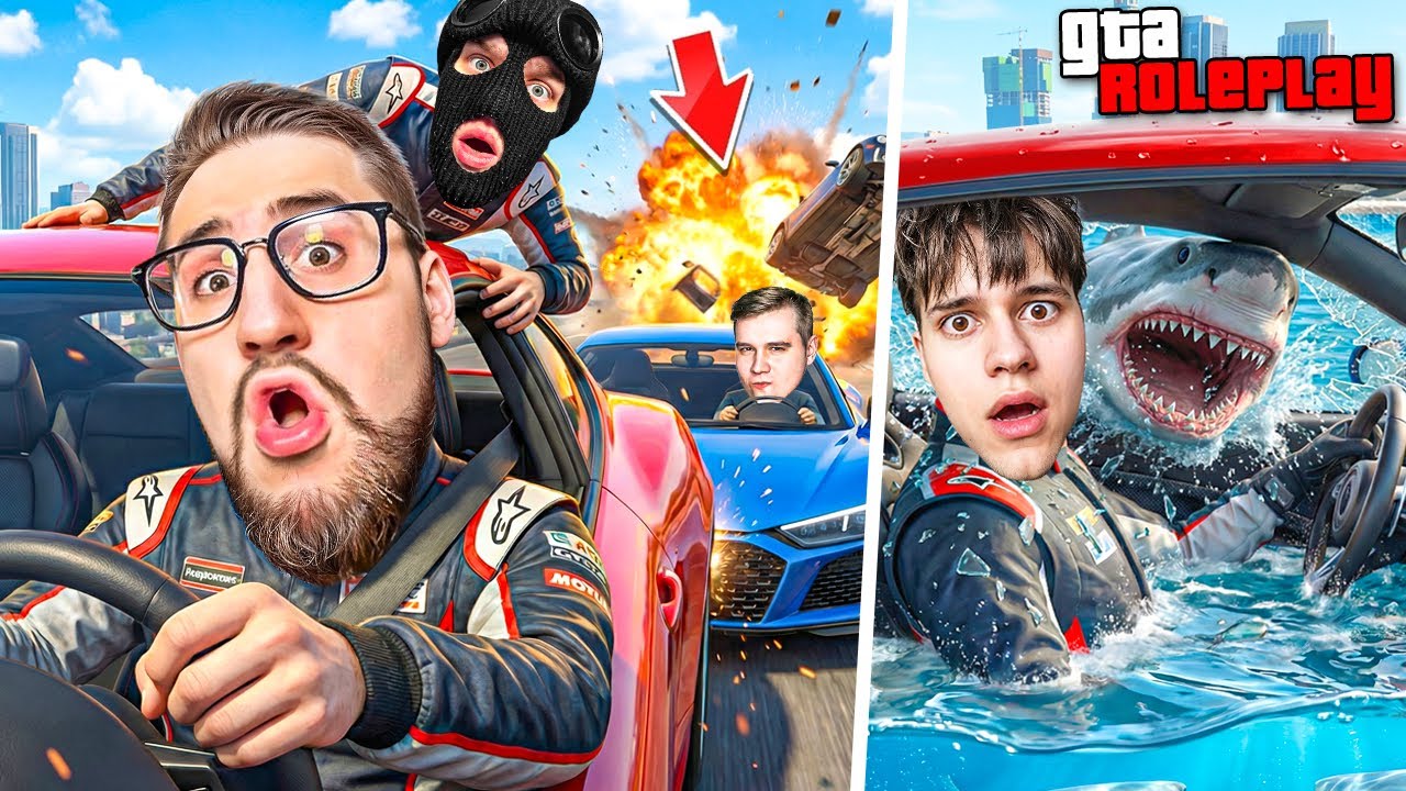 ДОЙДИ ДО КОНЦА = 20.000.000$ ТВОИ! 4 ИСПЫТАНИЯ vs 5 УЧАСТНИКОВ! ГОНКИ на ВЫБЫВАНИЕ! (GTA 5 RP)