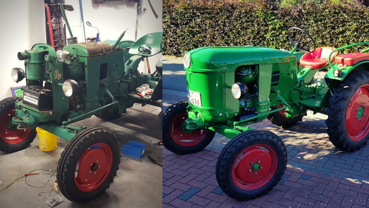 Deutz D15 Restauration | transformation | Komplett in Bildern