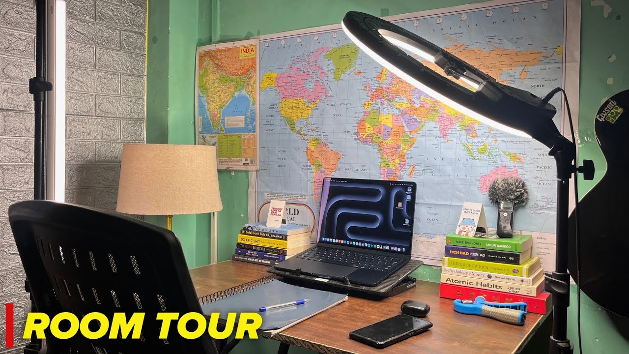 Study room tour of a 12th grader 🔥&hearts;️ | Daily Routine | #roomtour