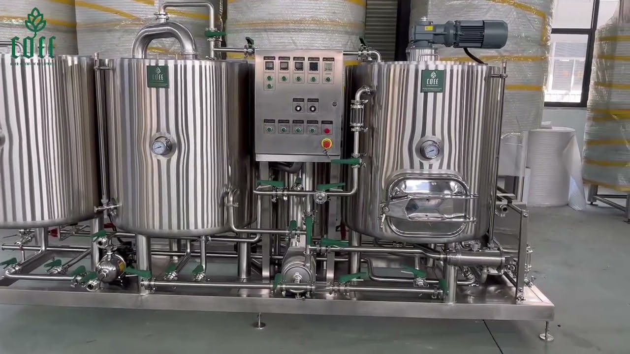 3bbl oil heating brewing system shipped to Nashville, USA#breweryequipment#brewingtank
