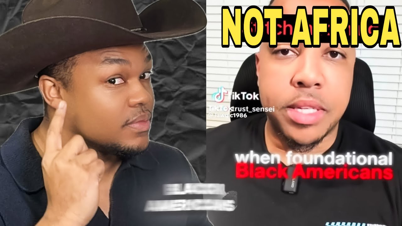 Black Ameicans Are BADDIES to African