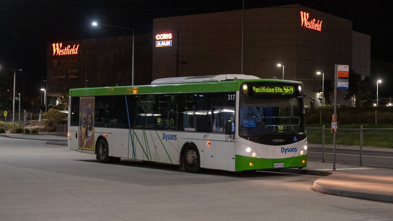 Dysons Bus 317 Scania L94UB, Volgren 