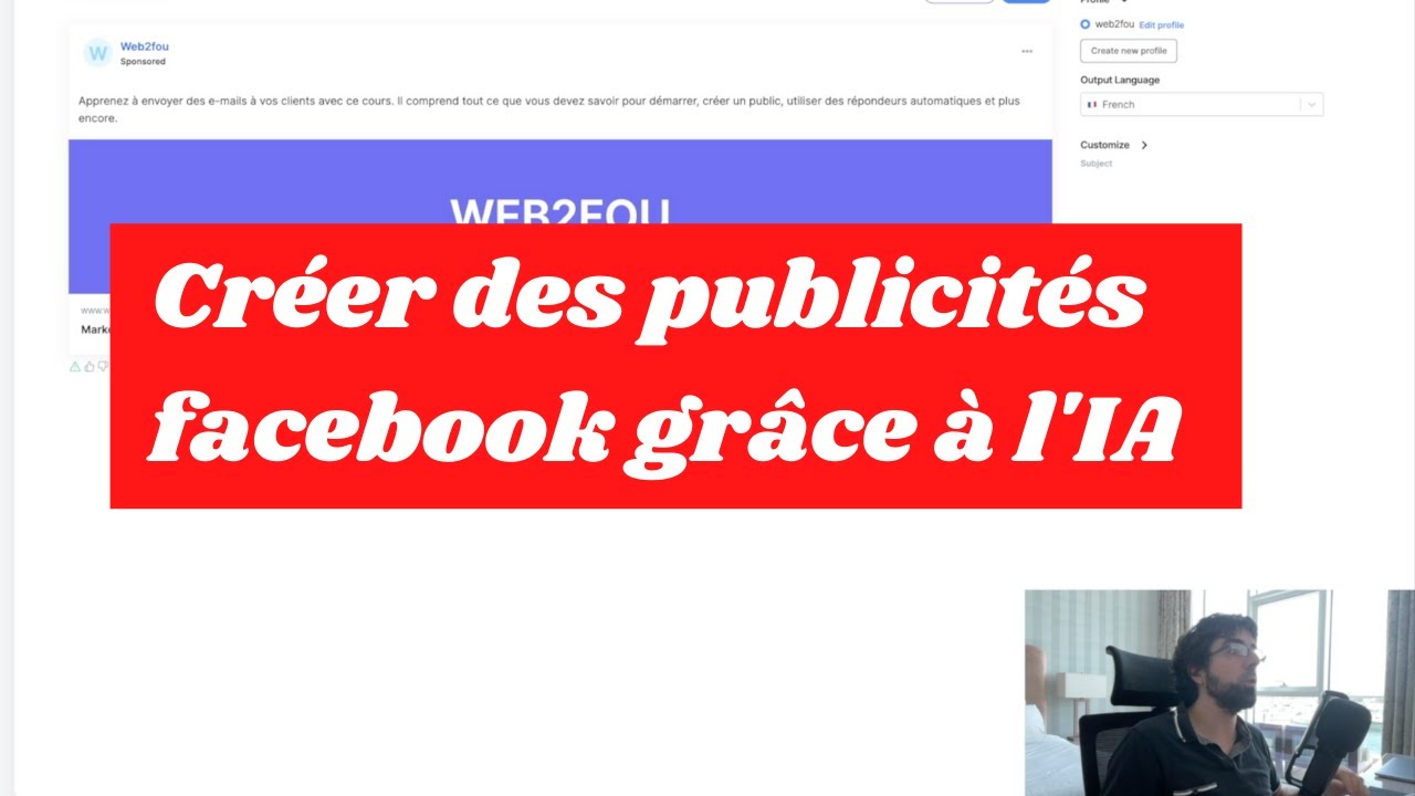 Comment créer une publicité fb ads en 2023 (grâce à l'IA)