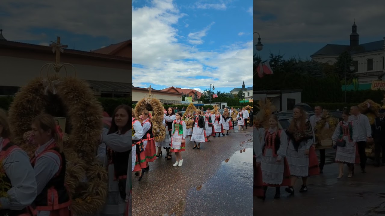 Korow&oacute;d dożynkowy w Kadzidle ❤️