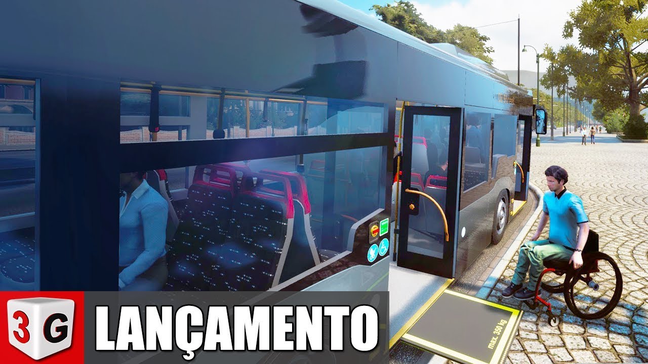 PRIMEIRAS IMPRESSÕES DO SIMULADOR - BUS SIMULATOR 18 PT-BR (PC) VOLANTE G27