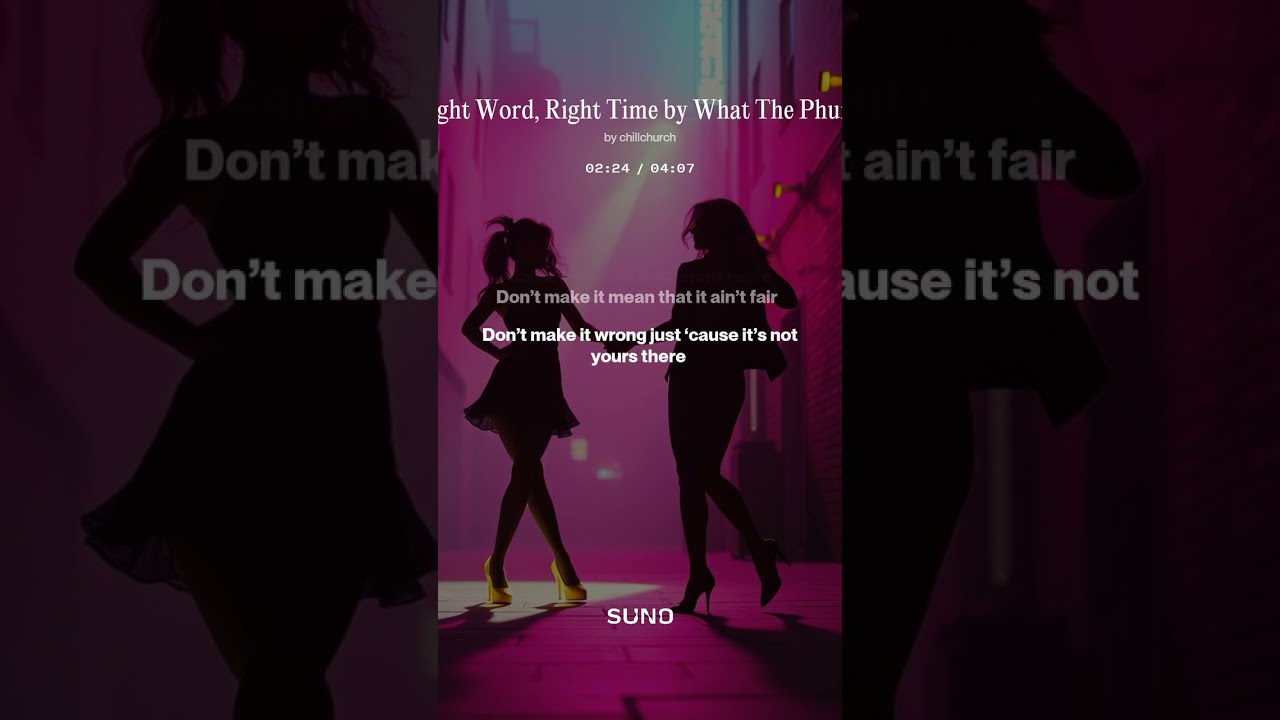Right Word, Right Time by What The Phunk