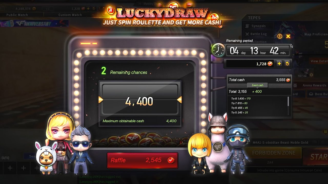 LUCKY DRAW March 2025 |CrossFire Philippines| MonarchZombieV4 #shorts
