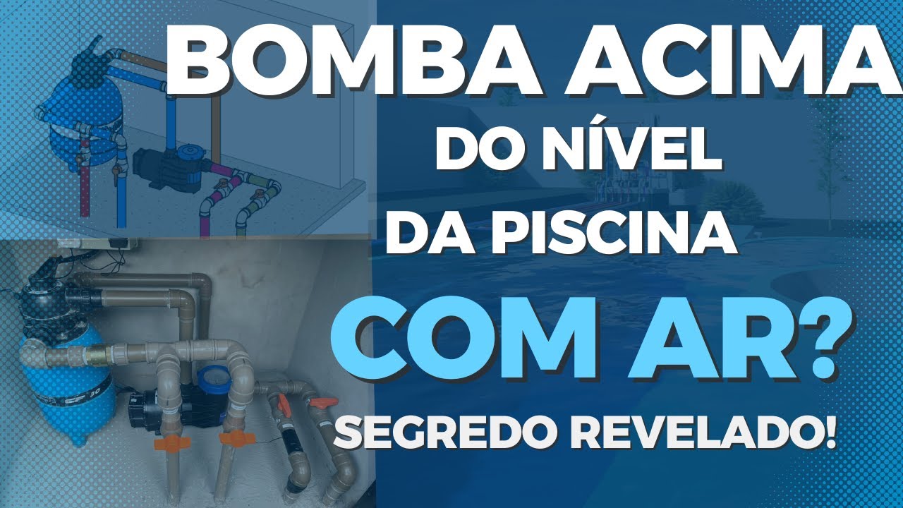 Casa de Máquinas da Piscina acima do nível de água: segredo revelado!