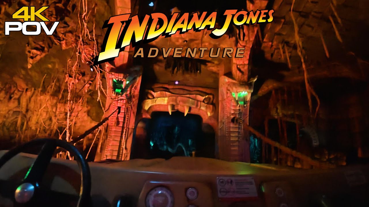 Hold On Tight! | Indiana Jones Adventure | FULL 4K POV | Disneyland 2025