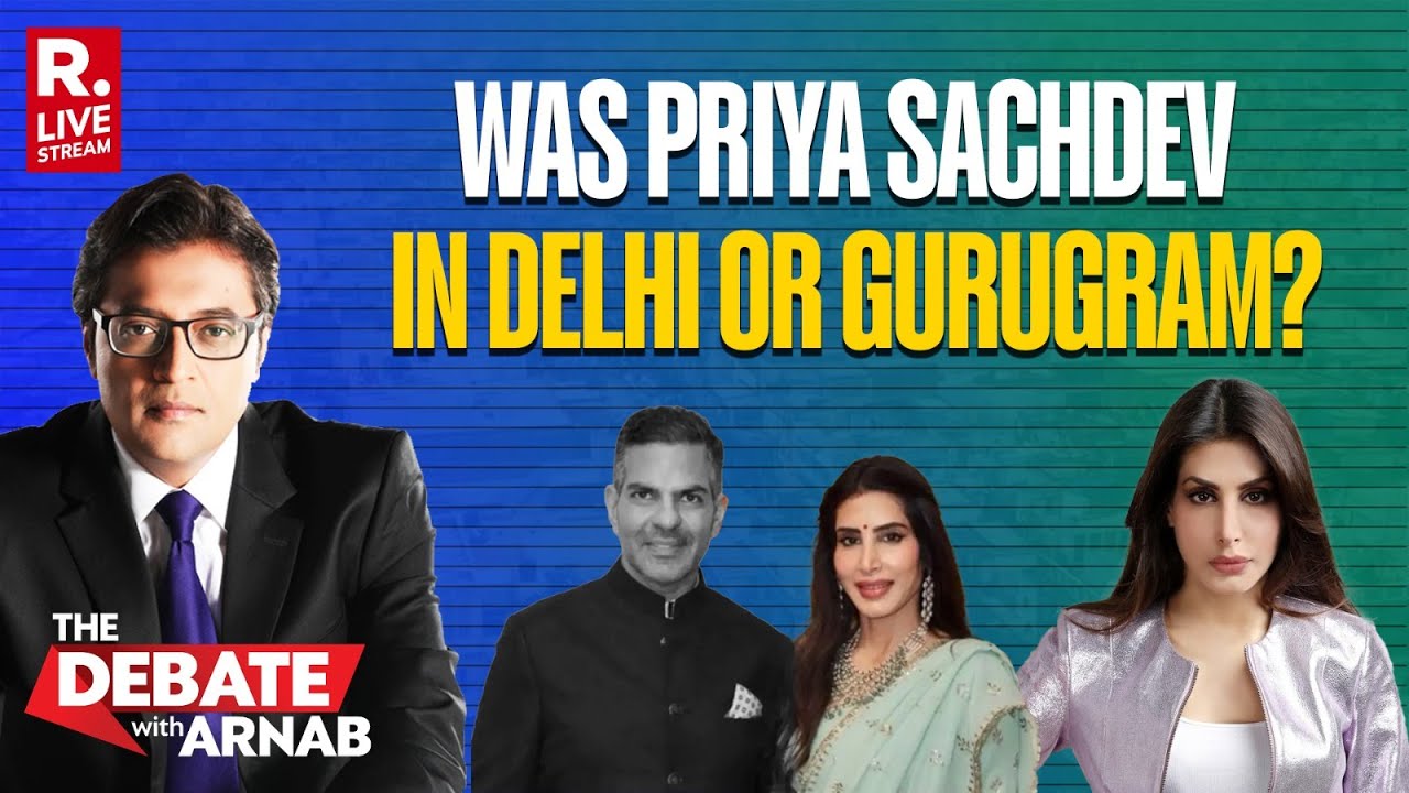 Debate With Arnab LIVE: Arnab Uncovers Key Discrepancy In Sunjay Kapur Case