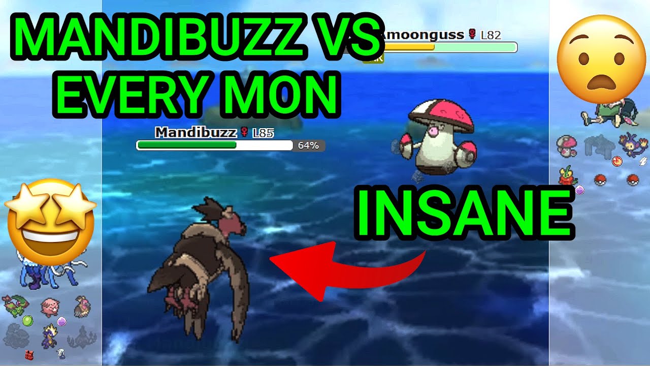 Mandibuzz VS Every Pokemon! (Pokemon Showdown Random Battles) (High Ladder)