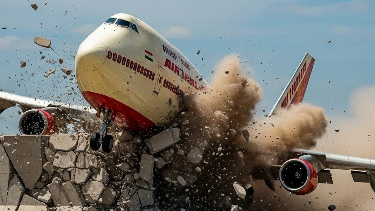 Case Study About Air India flight 611. दीवार को तोडते हुए निकल गया प्लेन.