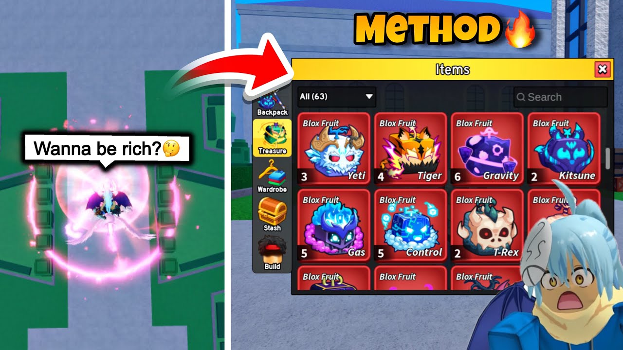 Best METHOD to Get More Mythical and Rare Fruits in BLOXFRUIT🔥