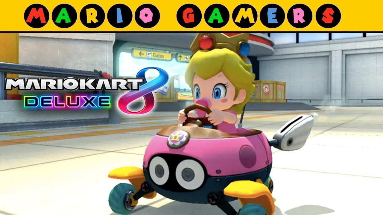 Mario Kart 8 Deluxe - Baby Peach Gameplay - Star Cup 200cc