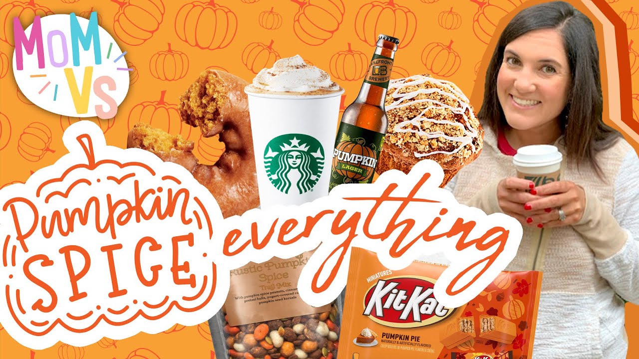 Mom Vs Pumpkin Spice EVERYTHING | Pumpkin Spice Snacks Taste Test | MyRecipes