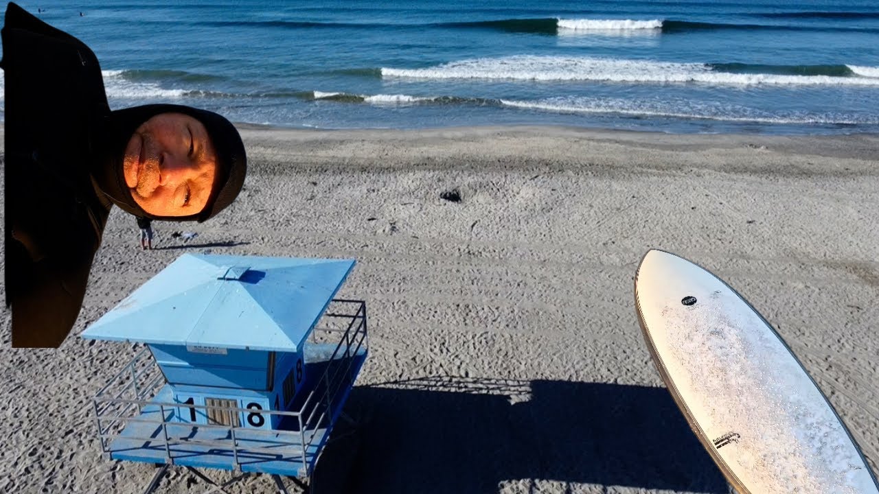Light Crowd Dawn Patrol Surf Session