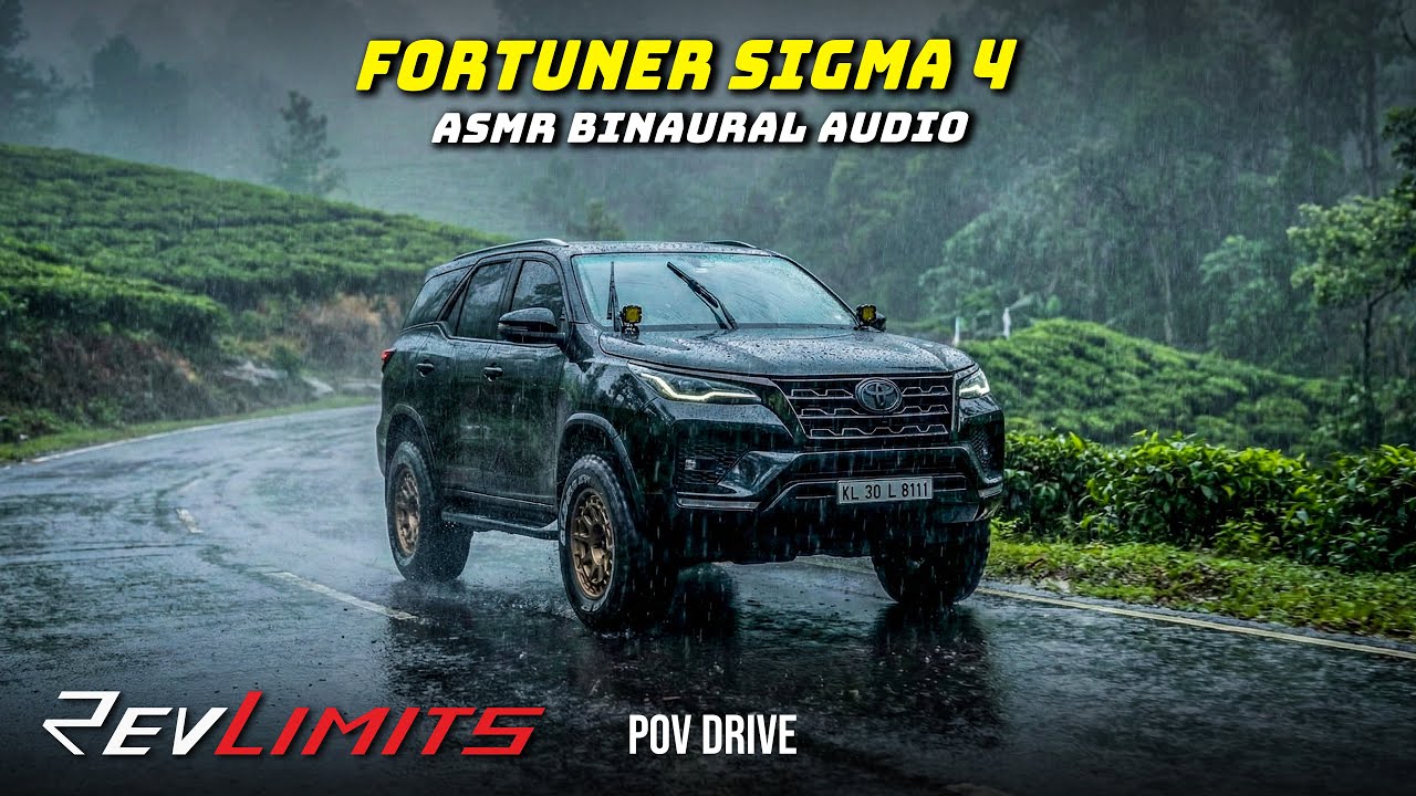 2019 Toyota FORTUNER Sigma 4 | ASMR | 4K Cinematic  | Binaural POV Drive | RevLimits