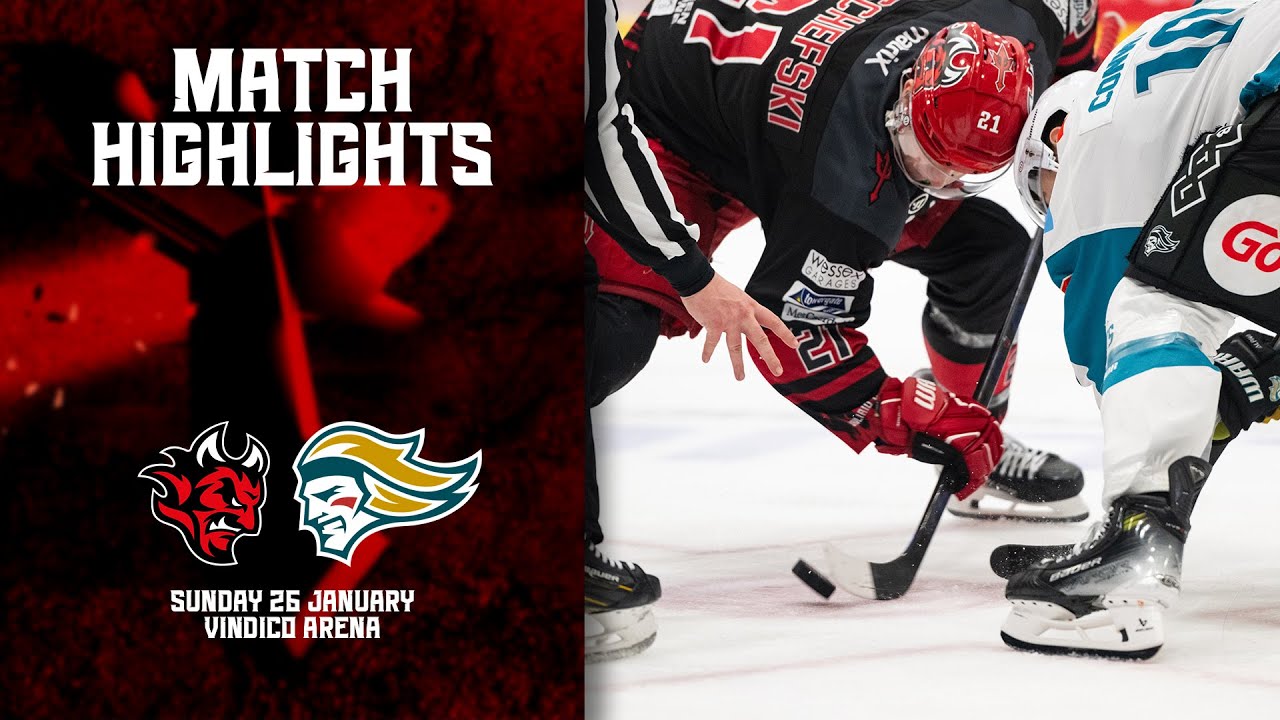 Cardiff Devils v Belfast Giants Highlights - January 26th, 2025