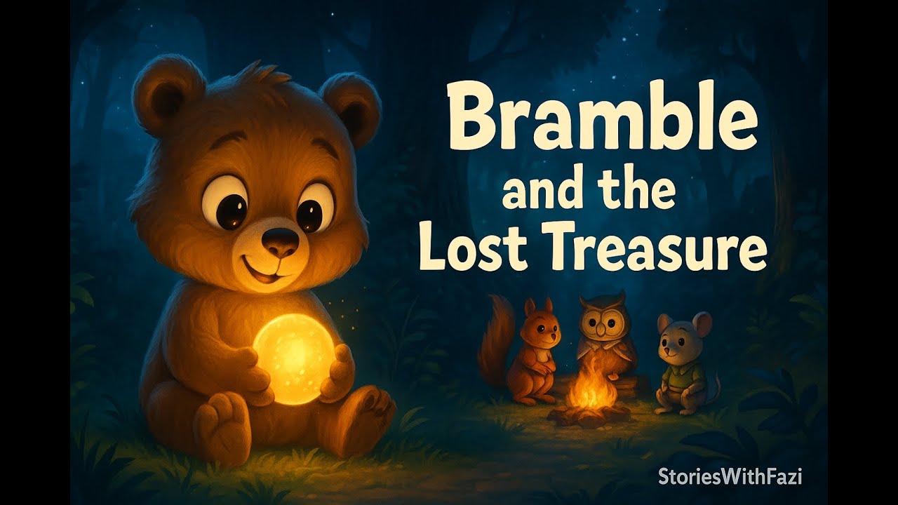 🐻 Bramble and the Lost Treasure | Moral Story for Kids