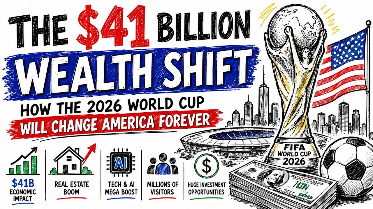 The $41 Billion Wealth Shift: How the 2026 World Cup Will Change America Forever