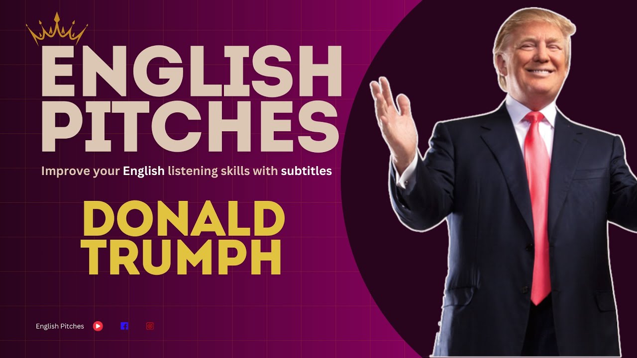 English Pitch | DONALD TRUMP: End Crime and Restore Law and Order 2024 (With English Subtitles)