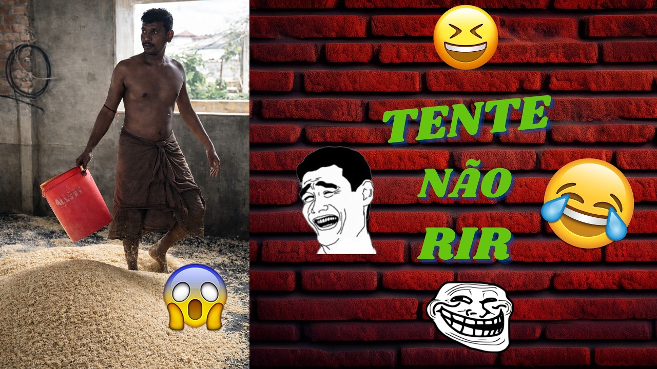 Fábrica de arroz INDIANO 😲 - TENTE NÃO RIR KKKK