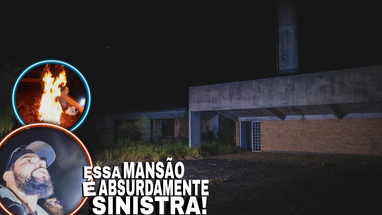 PASSAMOS A NOITE NESSA MANSÃO ABANDONADA *Mansão abandonada do pelé*