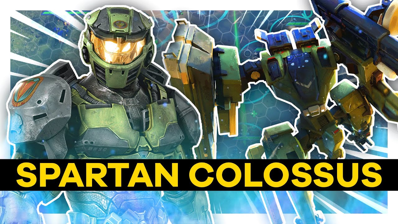 my SPARTAN stole his COLOSSUS in Halo Wars 2!